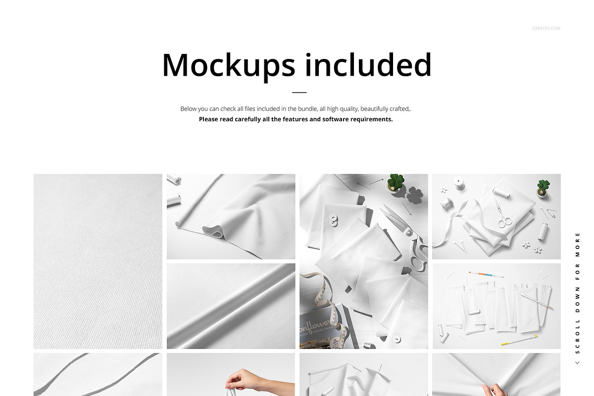 Fabric Factory v.8 Mockup Bundle, a Merchandise Mockup by creatsy5 (Photo 2 of 53)