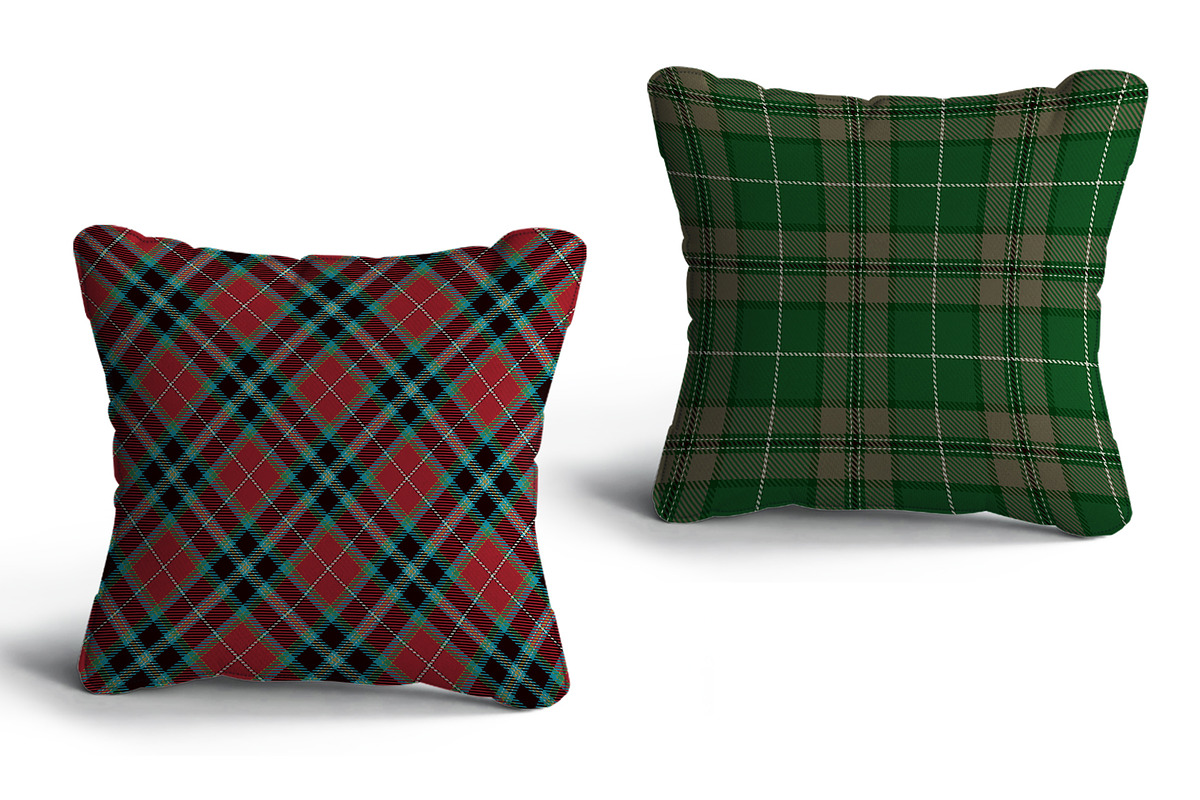Christmas Seamless Plaid Patterns 1, a Pattern Graphic by Vectorchoice (Photo 6 of 7)