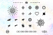 235 Y2K Shapes, Icons and Elements, an Object Graphic by Retro Black Studio (Thumbnail 6 of 15)