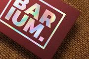 Holographic Printing Logo Mockup, a Product Mockup by GfxFoundry (Thumbnail 1 of 4)