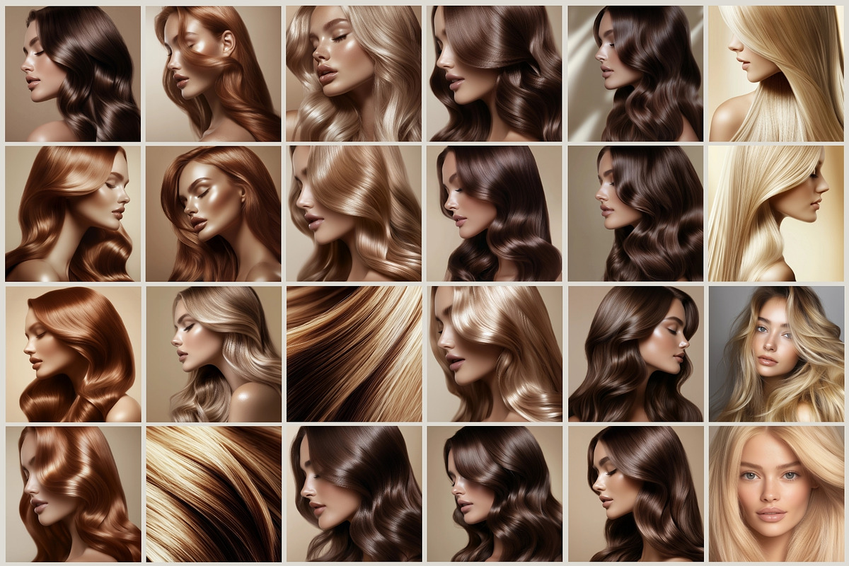300 Hair Stock Images Bundle, a Beauty & Fashion Photo by Instprofi | Studio Estimo (Photo 2 of 14)