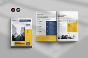 Project Proposal Brochure Template, a Brochure Template by Creative-Work (Thumbnail 1 of 8)