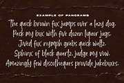 Handicate - Handwritten Brush Font, a Script Font by Subectype Studio (Thumbnail 8 of 9)
