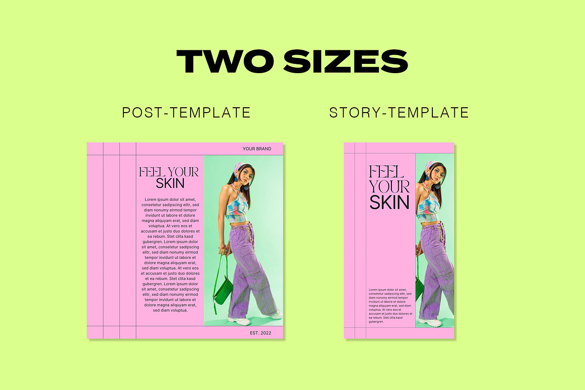 Instagram Social Media CANVA Y2K, a Social Media Template by Vermeulen Design Studio (Photo 4 of 6)