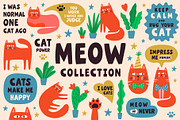Meow Collection, an Animal Illustration by piyacler (Thumbnail 1 of 4)