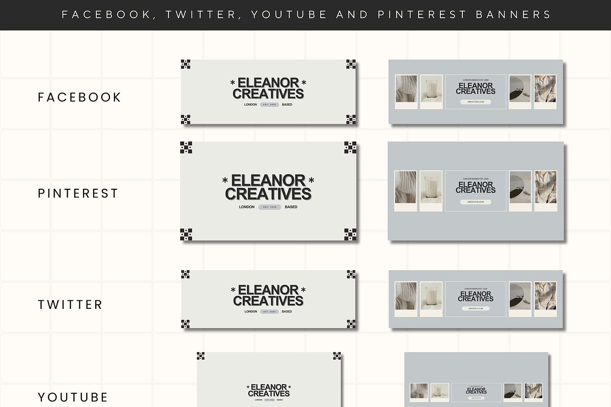 Canva Modern Branding Kit Template, a Branding & Logo Template by Branding Babe Co. (Photo 6 of 9)
