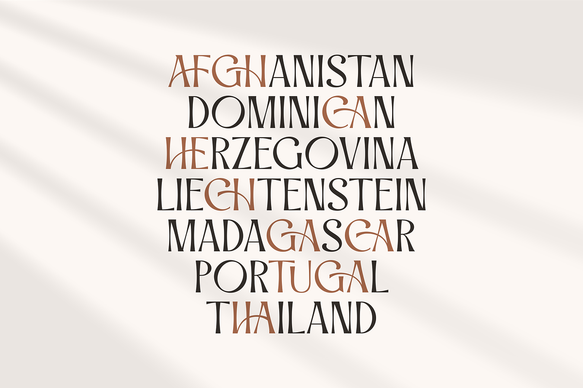 Saqirah - Elegant Display Serif, a Serif Font by Artchitype Studio (Photo 7 of 16)