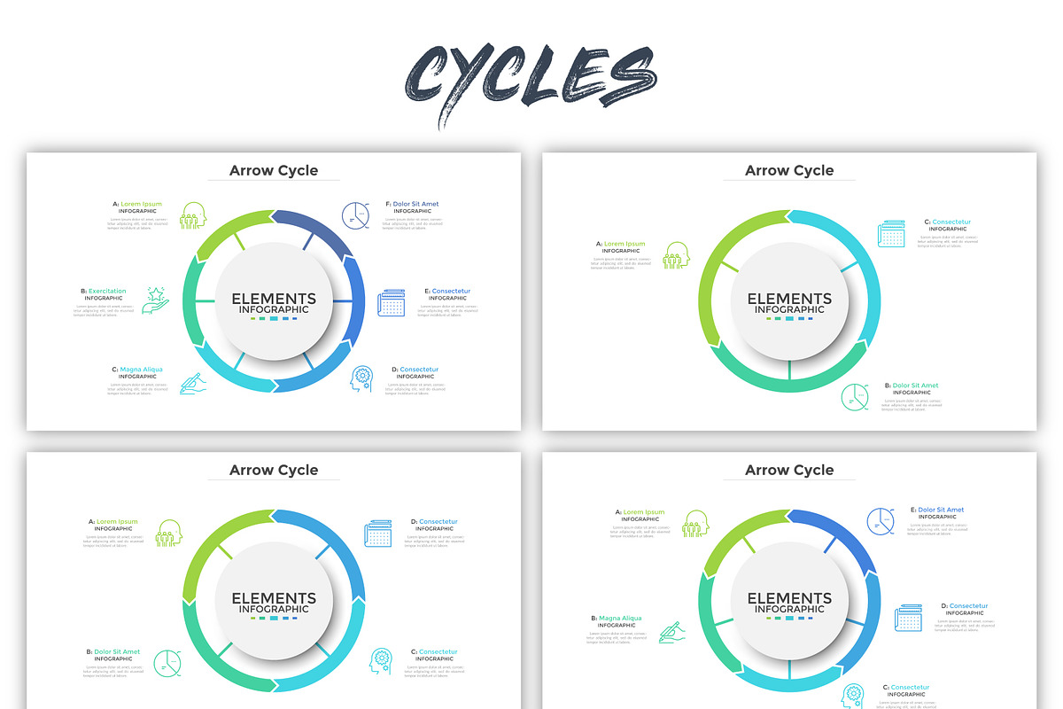 175 Infographic Templates, an Education Illustration by Andrew Kras Design (Photo 13 of 17)