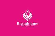 Feminine Heart & Wellness Logo, a Branding & Logo Template by Lucrative Studio (Thumbnail 3 of 6)