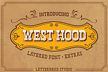 West Hood - 6 FONTS!