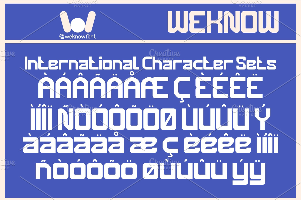 Metropolis Font, a Font by weknow (Photo 8 of 8)