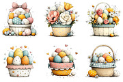Funny Easter Basket Clipart, an Illustration by Sublimation Artist (Thumbnail 6 of 7)