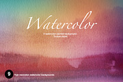 Collection of watercolor painting, a Texture Graphic by Liliia Rudchenko (Thumbnail 2 of 5)