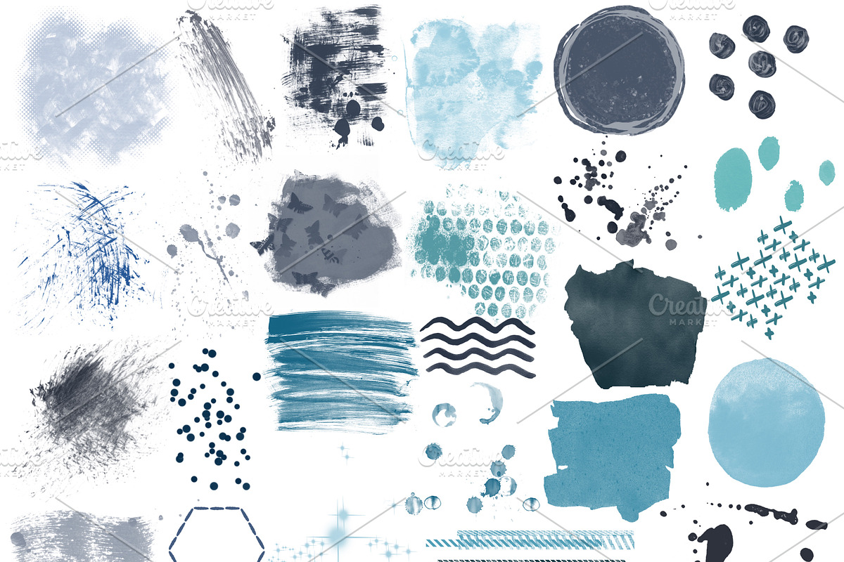 Procreate Brushes - Messy, a Brush Add-On by Li Zamperini (Photo 7 of 10)