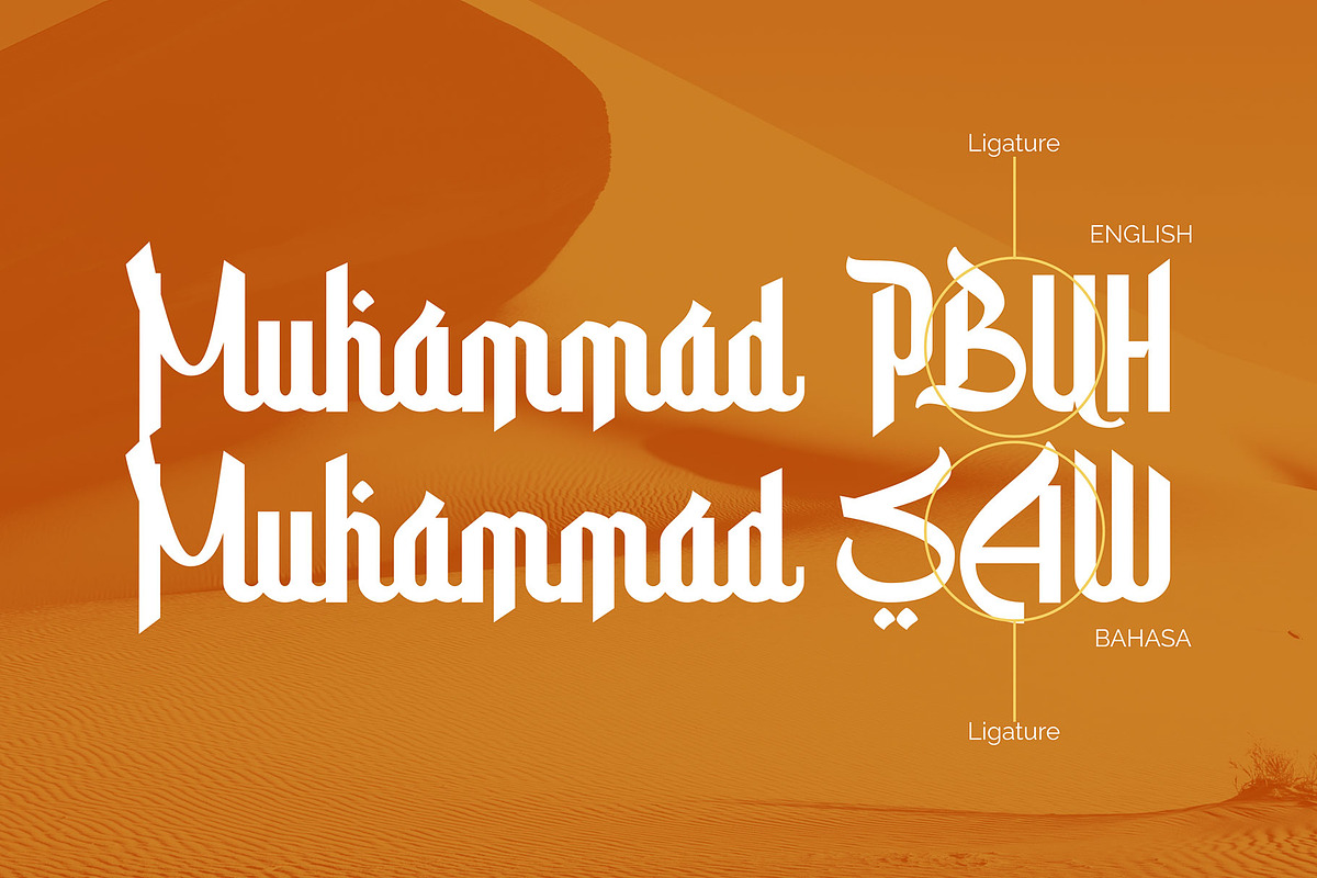 Hamzah, a Font by Omotu Studio (Photo 15 of 20)