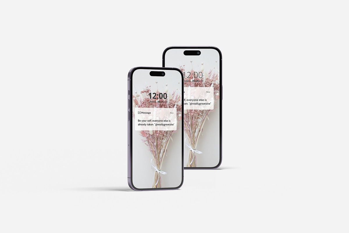 iPhone 14 Pro Mockup, an iPhone Mockup by zuhraabdullah (Photo 17 of 28)