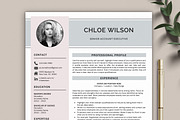 Modern Resume Template Word, a Resume Template by Klamp Studio (Thumbnail 9 of 10)