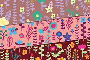 Floral Doodles Patterns, a Pattern Graphic by Lemonade Pixel (Thumbnail 3 of 3)