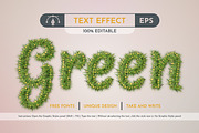 Plant Editable Text Effect, a Layer Style Add-On by rwgusev (Thumbnail 3 of 6)