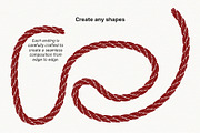 Threads Brushes Set for Illustrator, a Brush Add-On by Garden in frame (Thumbnail 3 of 6)