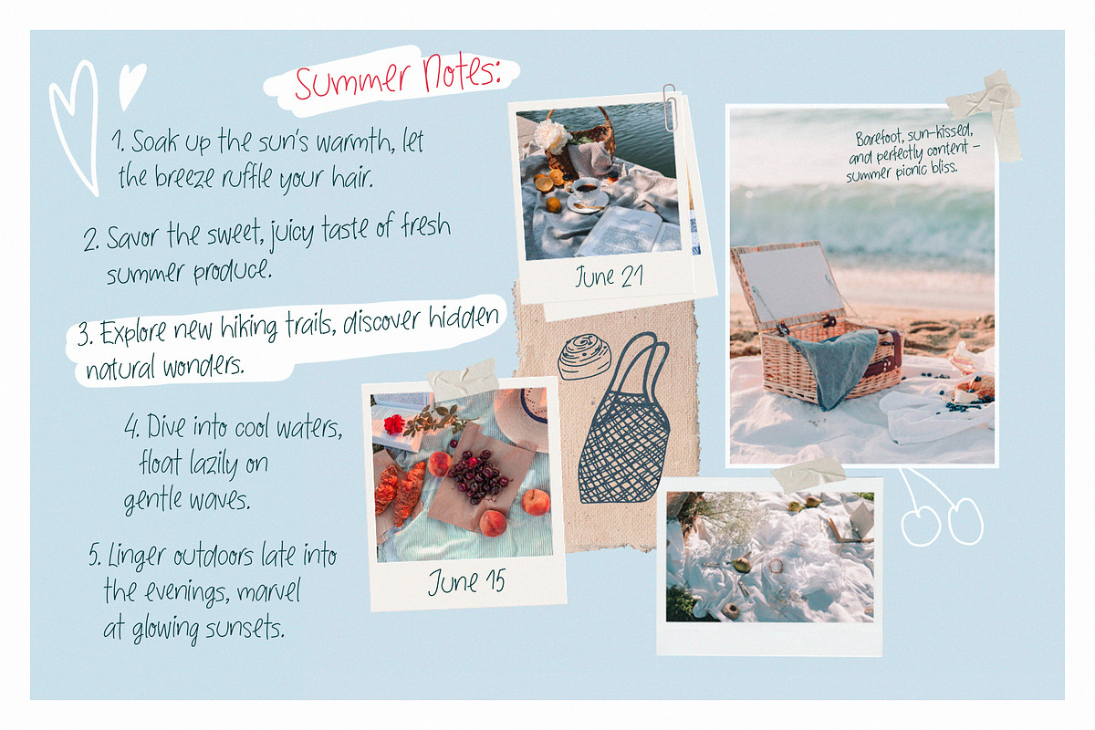 Whimsical Playful Font Bundle, a Handwritten Font by AnMark (Photo 25 of 39)