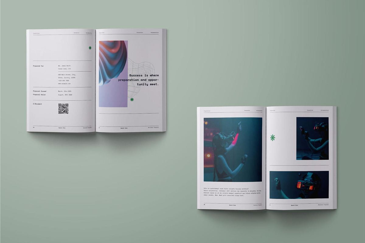 Business Project Proposal - Spaech, a Brochure Template by fakhroo (Photo 10 of 10)