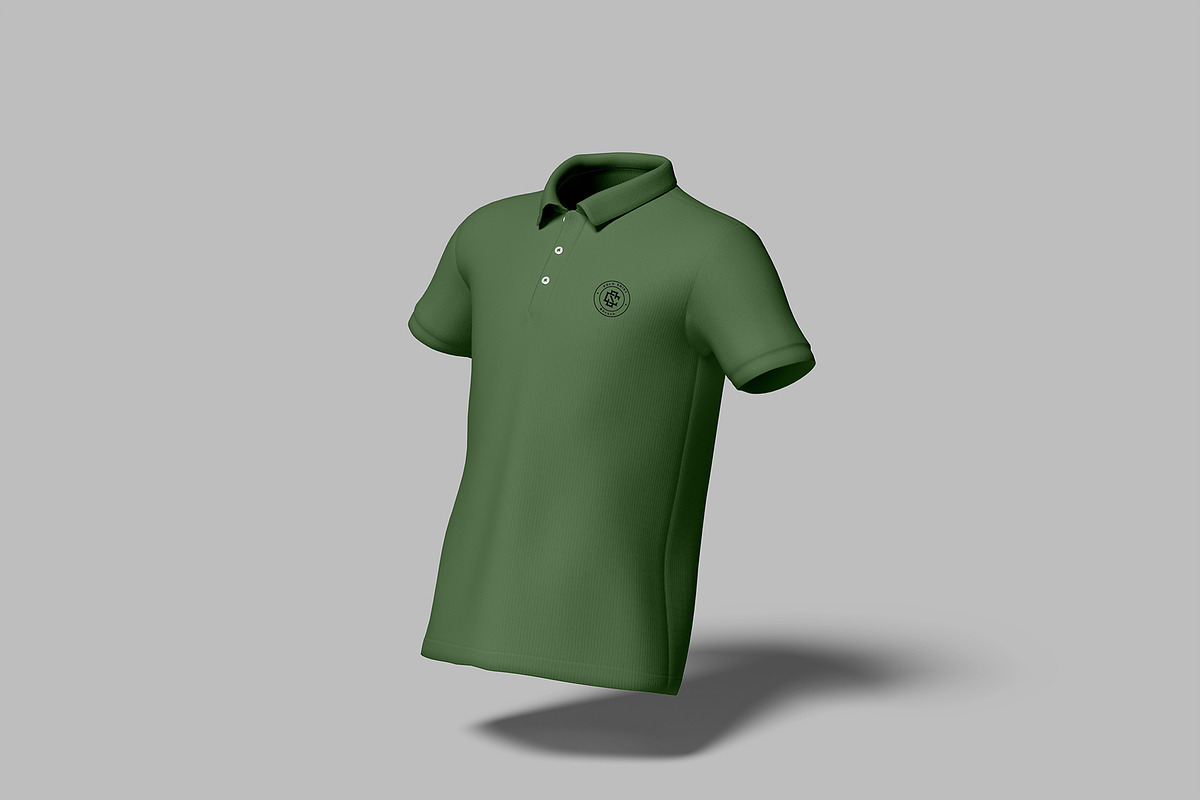 Polo Shirt Mockup, a Shirt Mockup by Bangdastudio (Photo 3 of 8)