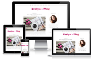 Blogger Template-Evely's Blog, a Websites & App Template by Yo..! Templates (Thumbnail 2 of 2)