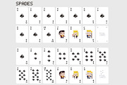 Pixelated Poker Cards, an Illustration by DeLaGranSiete (Thumbnail 5 of 6)