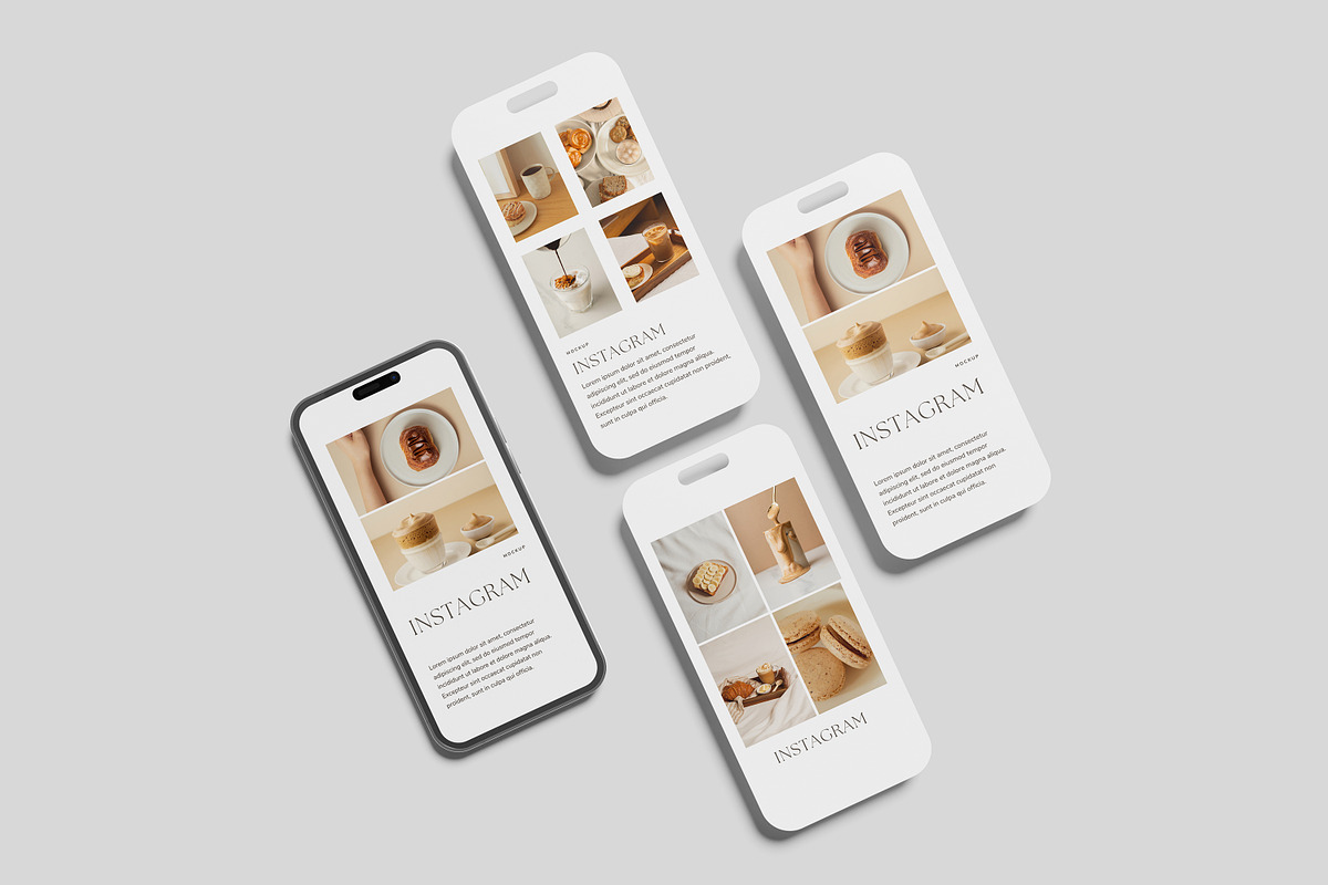 Instagram Post Mockup, a Print Template by safrizalstudio (Photo 2 of 4)