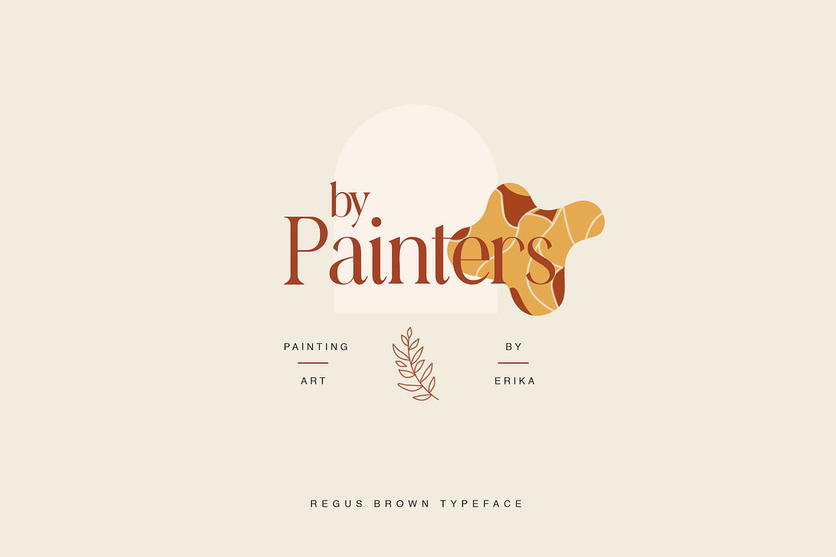 Regus Brown, a Serif Font by Ryan Rivaldo Vierra (Photo 3 of 16)