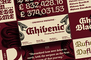 Ghivenic Font Family, a Font by Ridtype Foundry (Thumbnail 1 of 10)