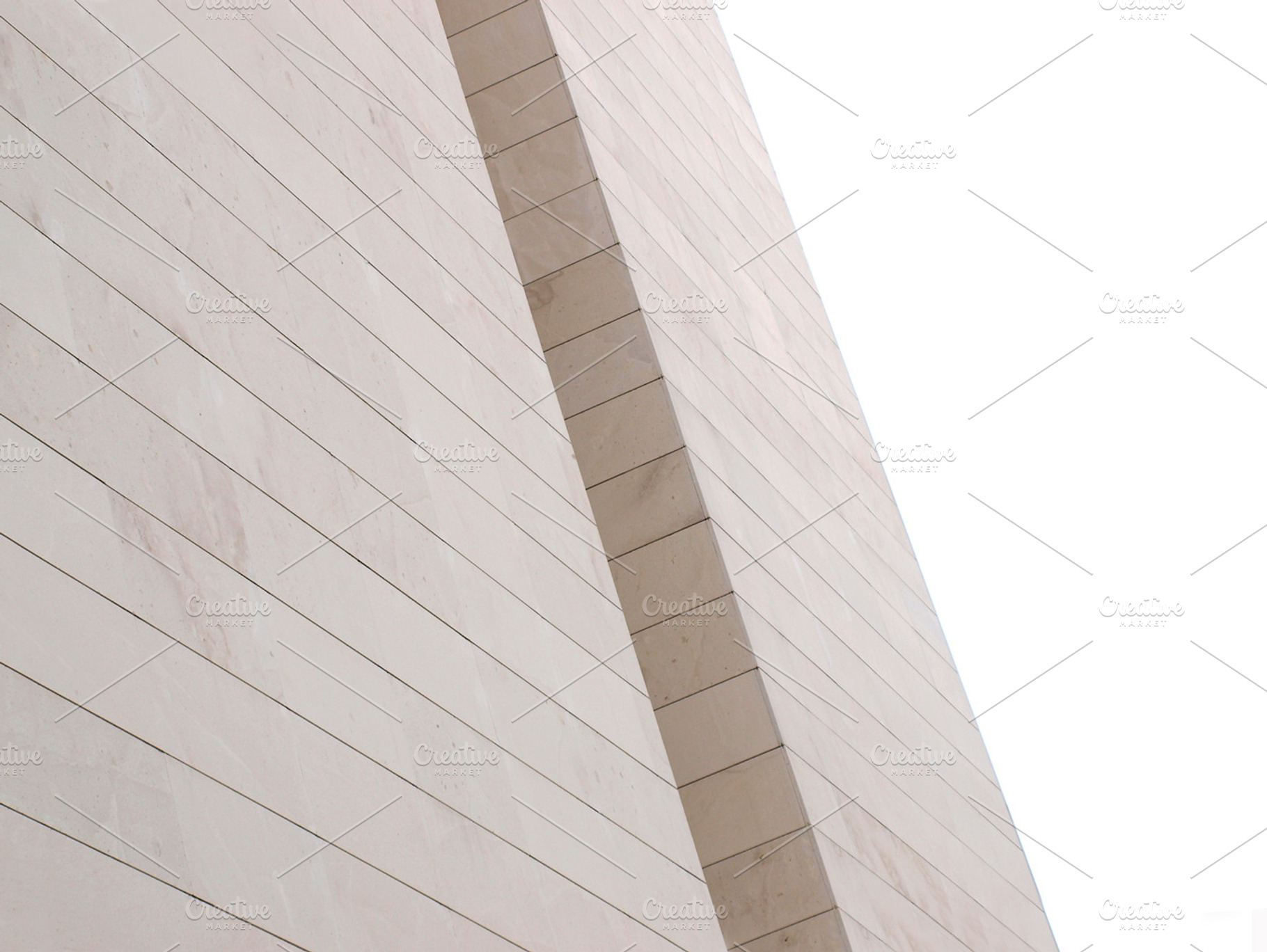 Abstract facade isolated, an Architecture Photo by Cazador de sueños