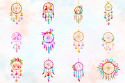 dream catcher made of Easter bunny c, an Illustration by RobertsArt (Thumbnail 2 of 7)