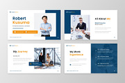 Personal Resume Google Slide, a Presentation Template by MtvtdArt (Thumbnail 4 of 6)