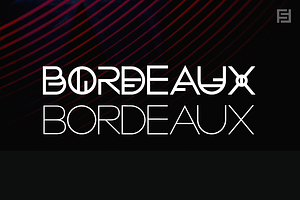 BORDEAUX - Hybrid Display Typeface