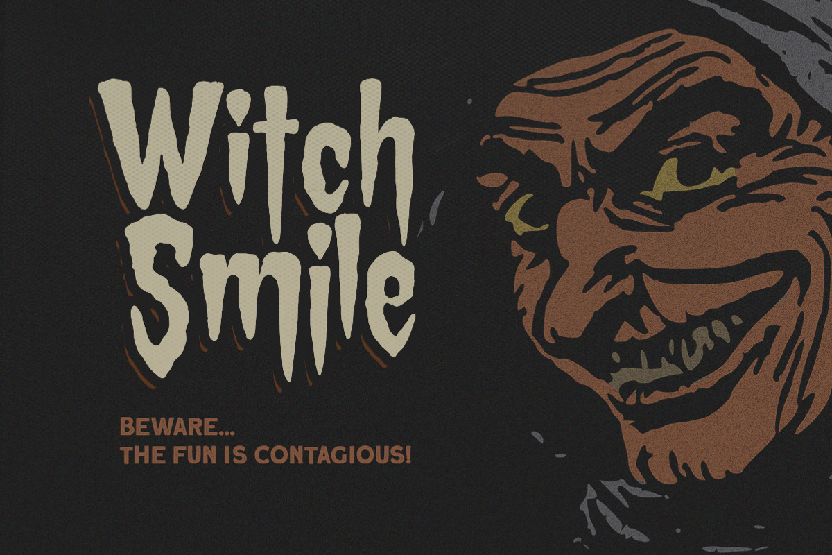 Creepy Mansion Horror Typeface, a Handwritten Font by Letterhend Studio (Photo 9 of 9)
