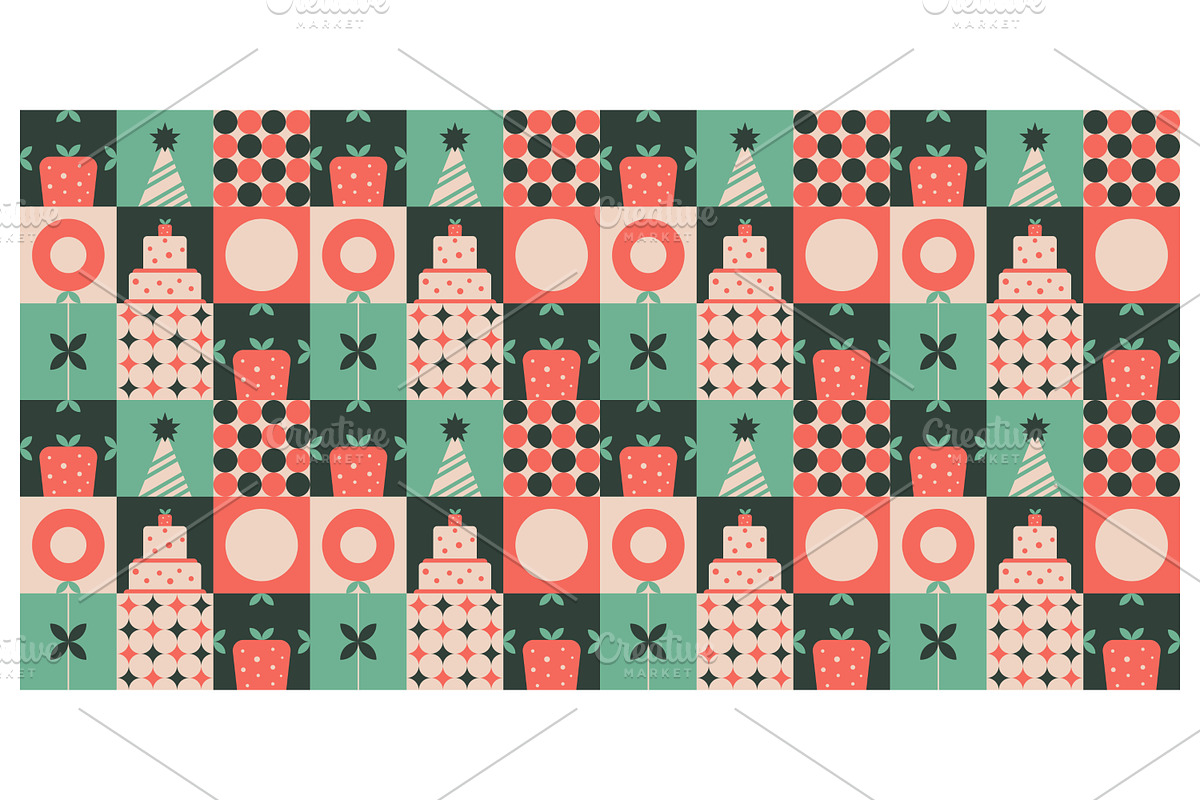 Festive holiday celebration, a Decorative Illustration by Creative Backgrounds
