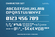 Manverd – Futuristic Display Font, a Sans Serif Font by Drizy (Thumbnail 4 of 10)