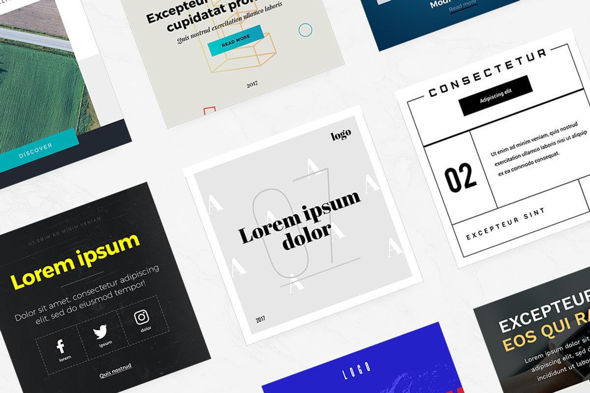 ALIUM 2 | Social Media Pack, a Social Media Template by laaqiq (Photo 5 of 7)