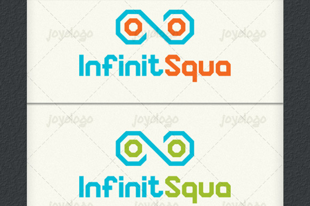 Squares Infinity Logo Template, a Branding & Logo Template by joyologo (Photo 2 of 3)