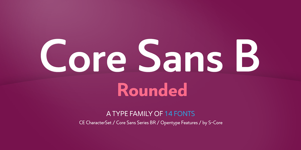Core Sans BR, a Sans Serif Font by S-Core (Photo 1 of 7)