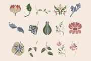 134 Art Nouveau Floral PNG SVG, a Decorative Illustration by Anada Arty (Thumbnail 6 of 11)
