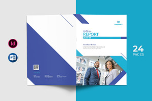 Annual Report Brochure, a Brochure Template by Pixel Gallery