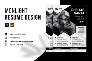 Monlight CV & Resume