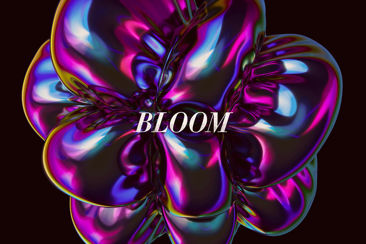 Bloom: Blossoming Spectra, an Object Graphic by RuleByArt (Photo 1 of 16)