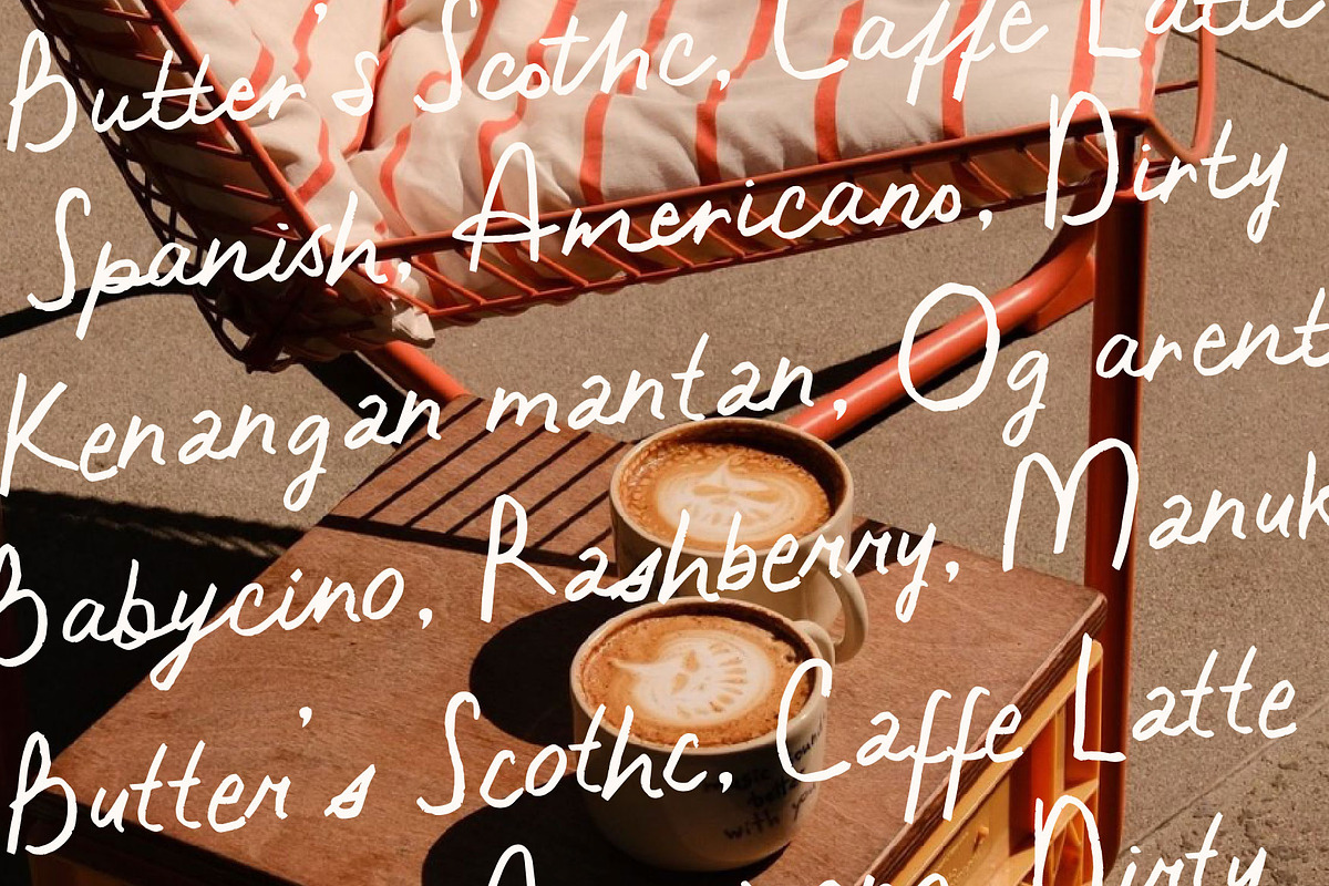 Butter's Scothc Natural Handwritten, a Handwritten Font by Pinakiaa Studios (Photo 3 of 14)