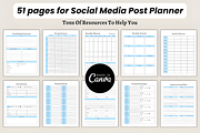Social Media Post Planner Canva Temp, a Social Media Template by Design Station (Thumbnail 5 of 9)