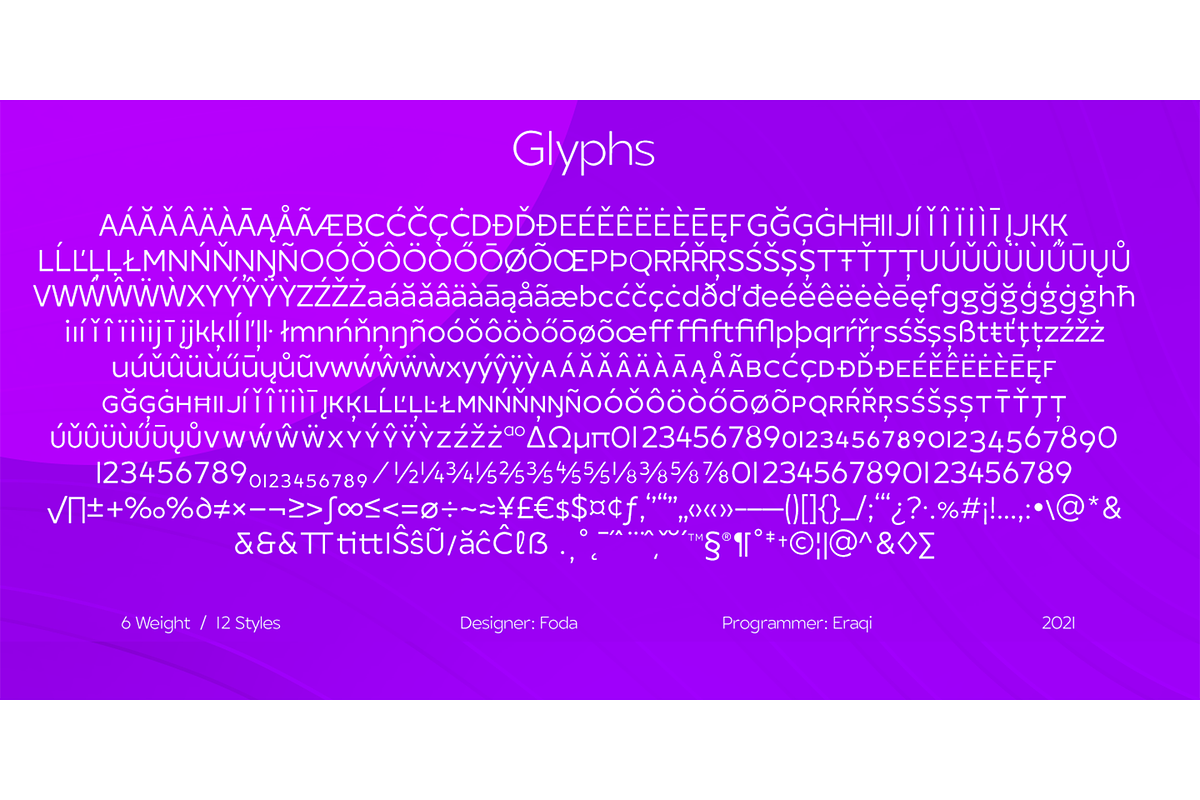 Foda Egypt Font, a Font by Foda Foundry (Photo 6 of 6)