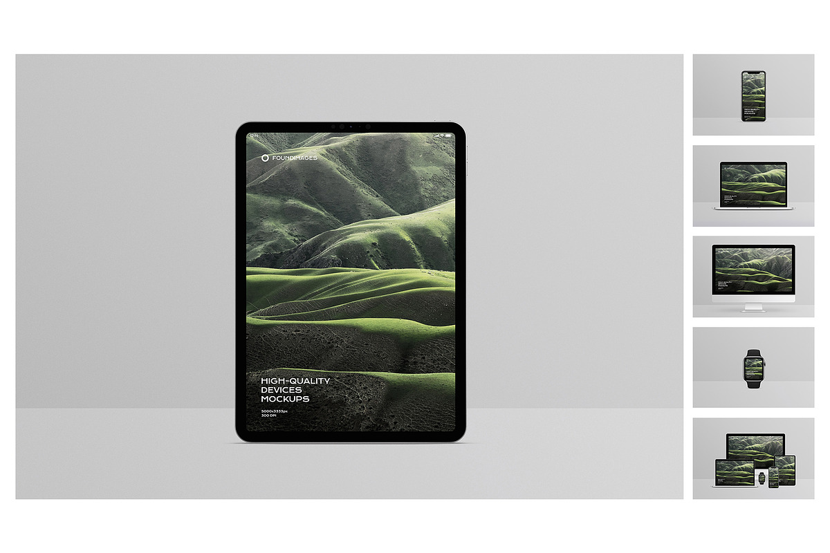 360 device mockup bundle iphone, a Device Mockup by FoundImages (Photo 30 of 84)